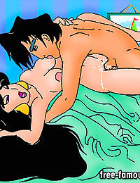 Famous toons aladdin and lusty jasmine wild sex - part 15