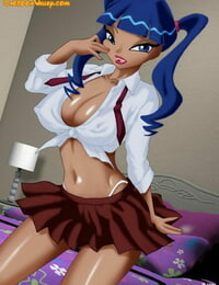 CartoonValley Sexy Musa Winx is posing for you